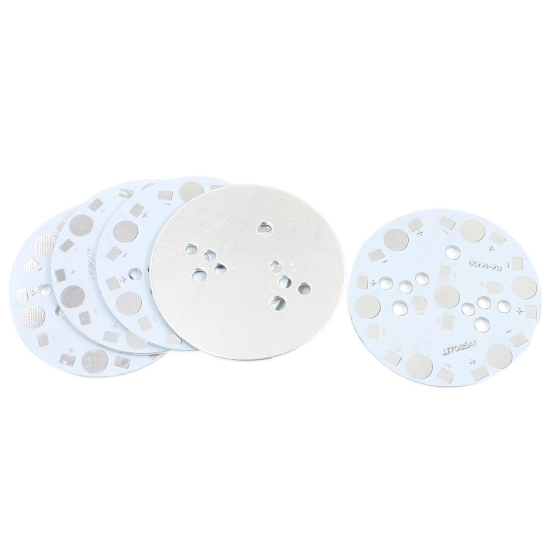 5pcs 49mm 7 x 1W 3W 5W Series LED Aluminum PCB Printed Circuit Board