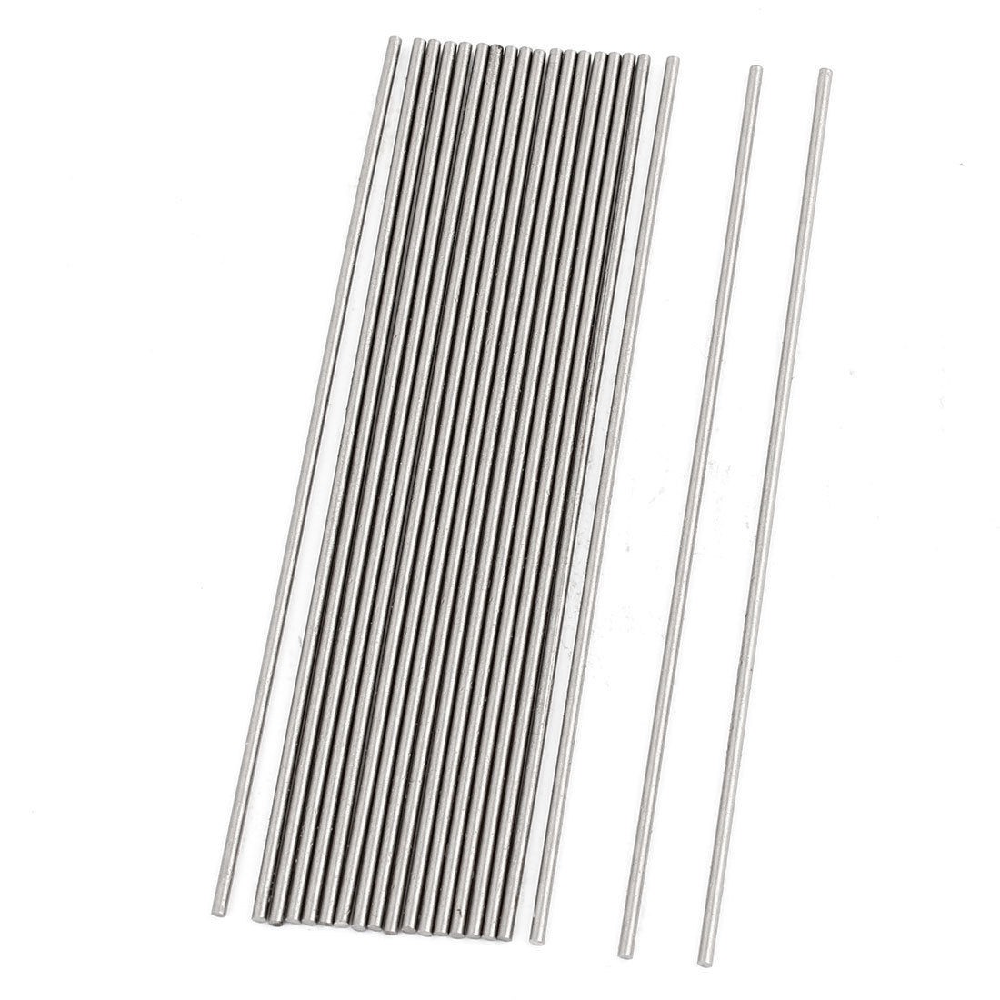 50 Pcs High Speed Steel Round Turning Lathe Carbide Bars 1.5mm x 100mm