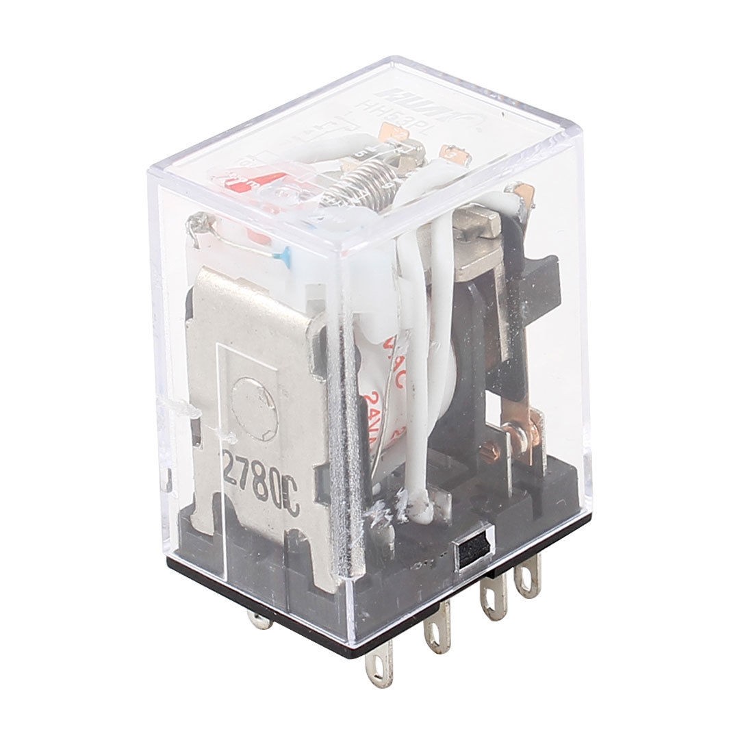 HH53PL AC 24V Coil 11 Pins 3PDT Red LED Indicator Light Power Relay