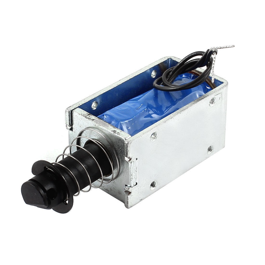 7mm Stroke 800g Force Open Frame Pull Solenoid Electromagnet DC 24V