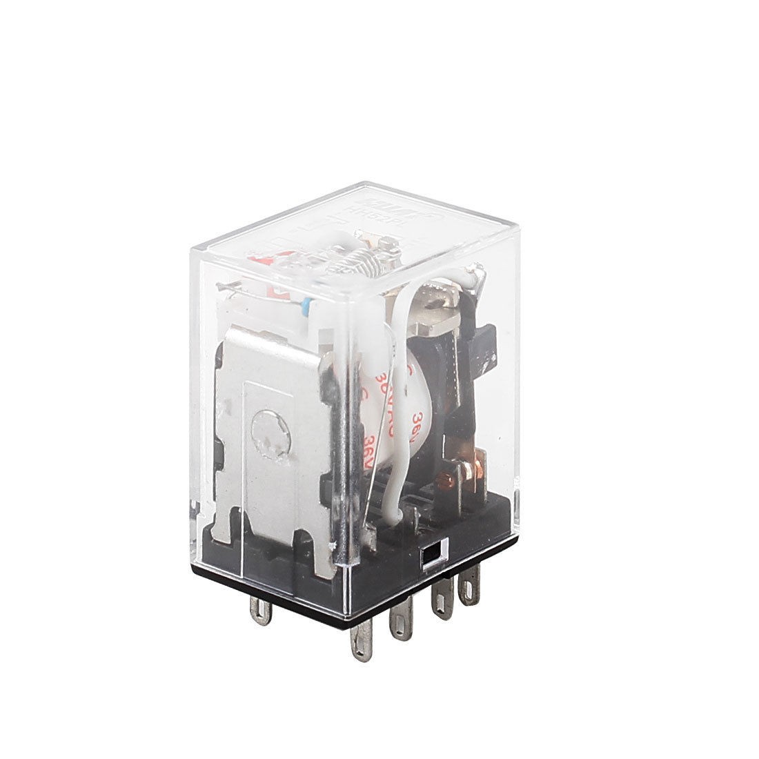 HH52PL AC 36V Coil 8 Pins DPDT Red LED Indicator Light Power Relay