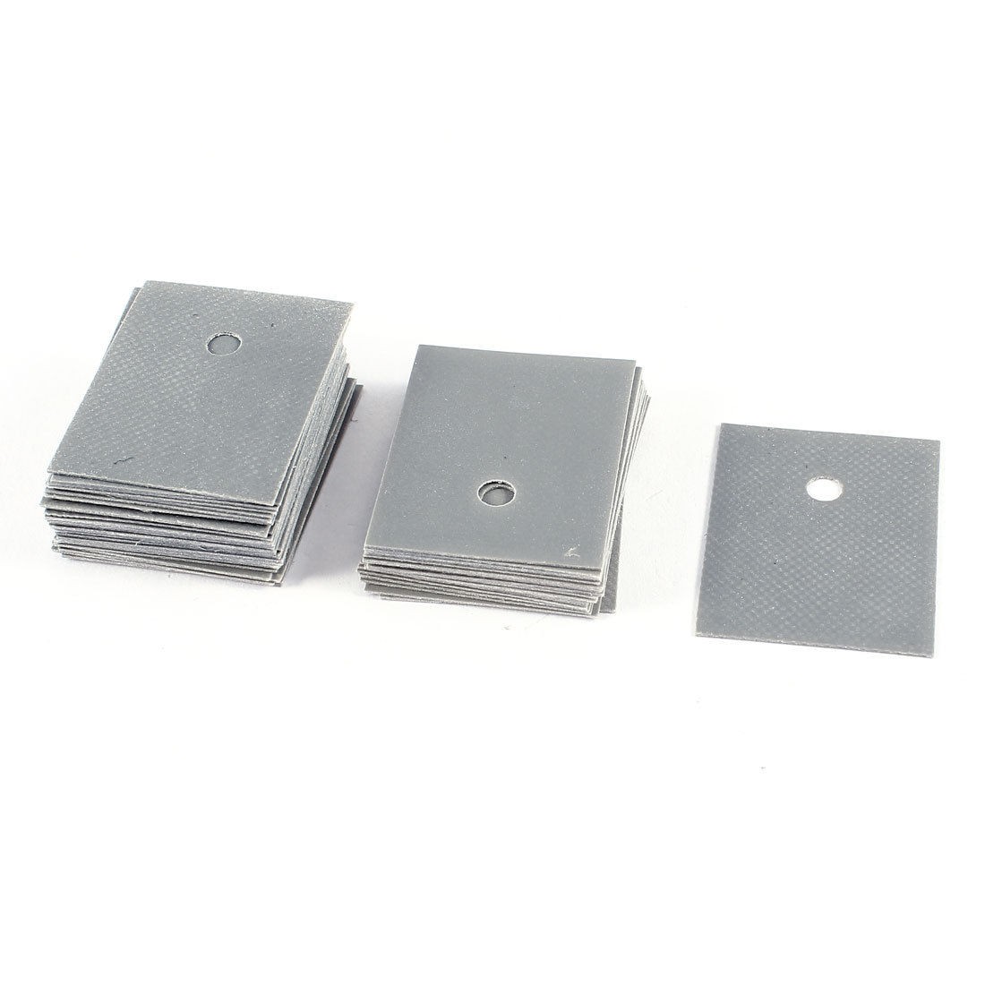 TO-3P Transistor 26mmx20mmx0.3m<wbr/>m Insulation Pad Sheet Silicone Insulator 50 Pcs