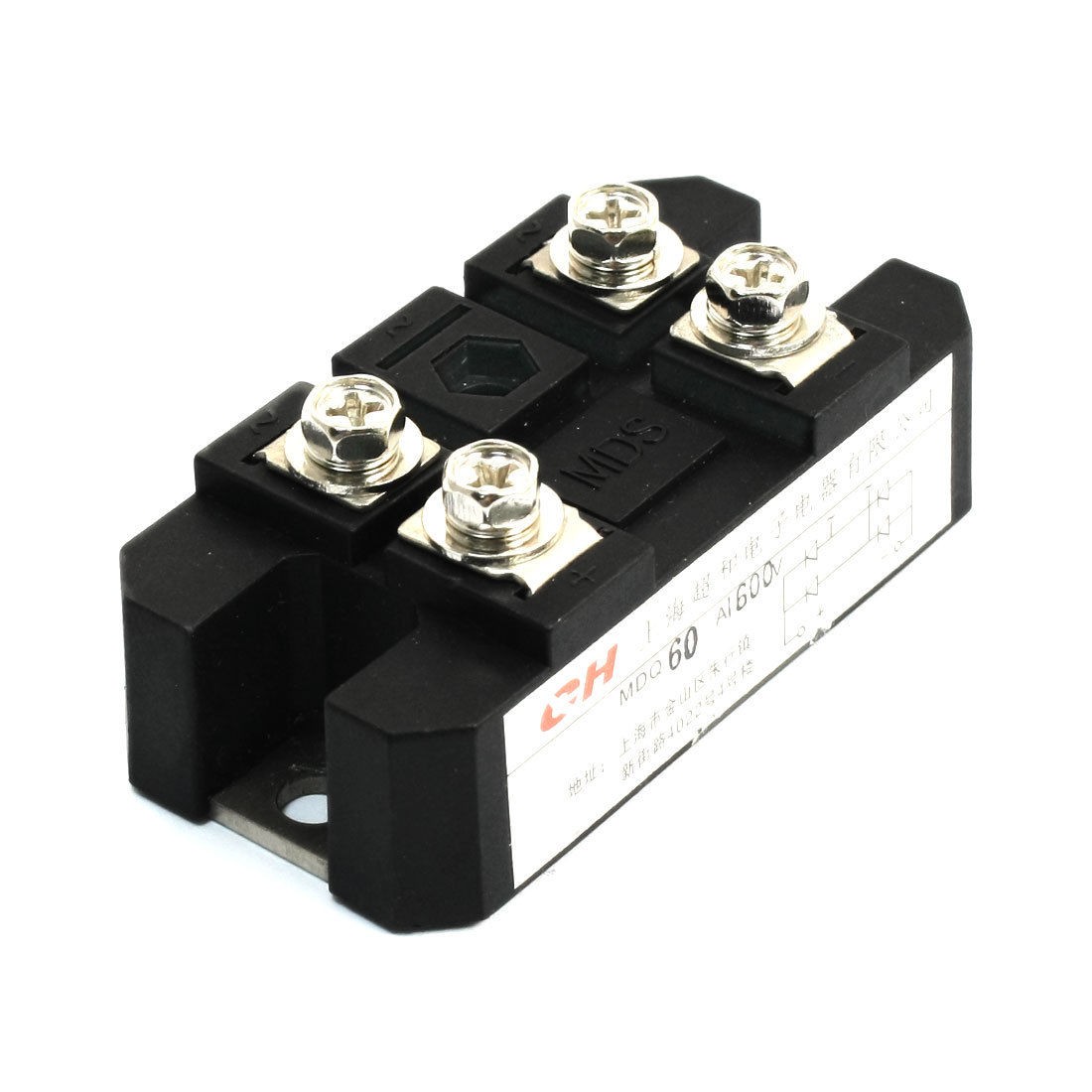 60A 1600V Half Wave Diode Module One Phase Bridge Rectifier MDQ-60A