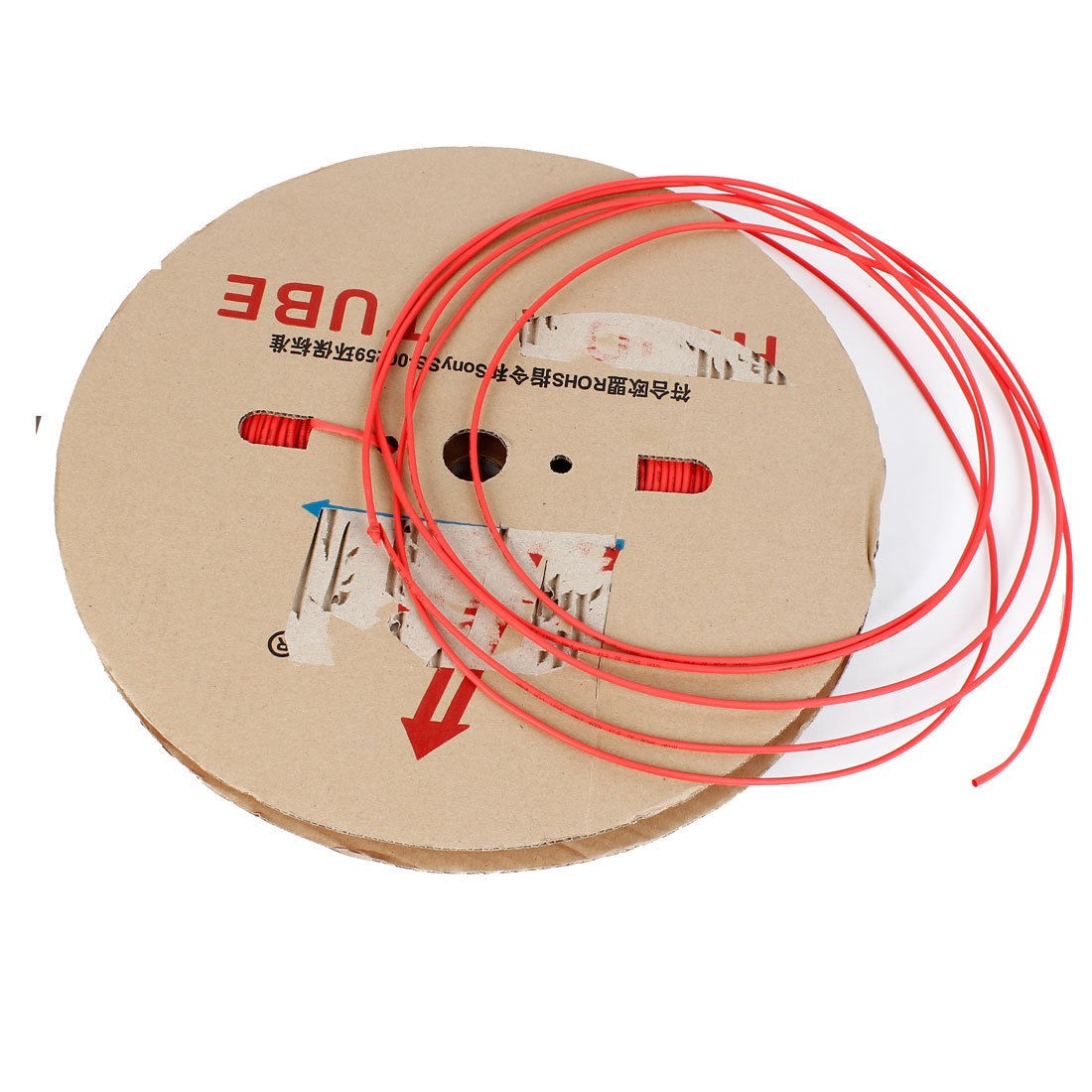 200M Length 3mm Diameter Heat Shrink Shrinkable Tube Red
