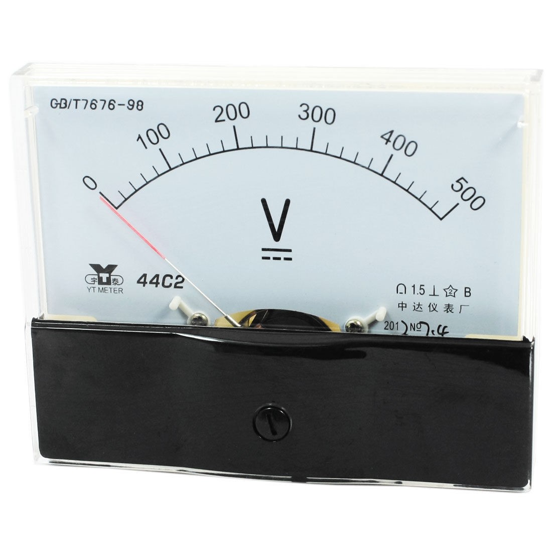 Measurement Tool Analog Panel Voltmeter DC 0 - 500V Measuring Range