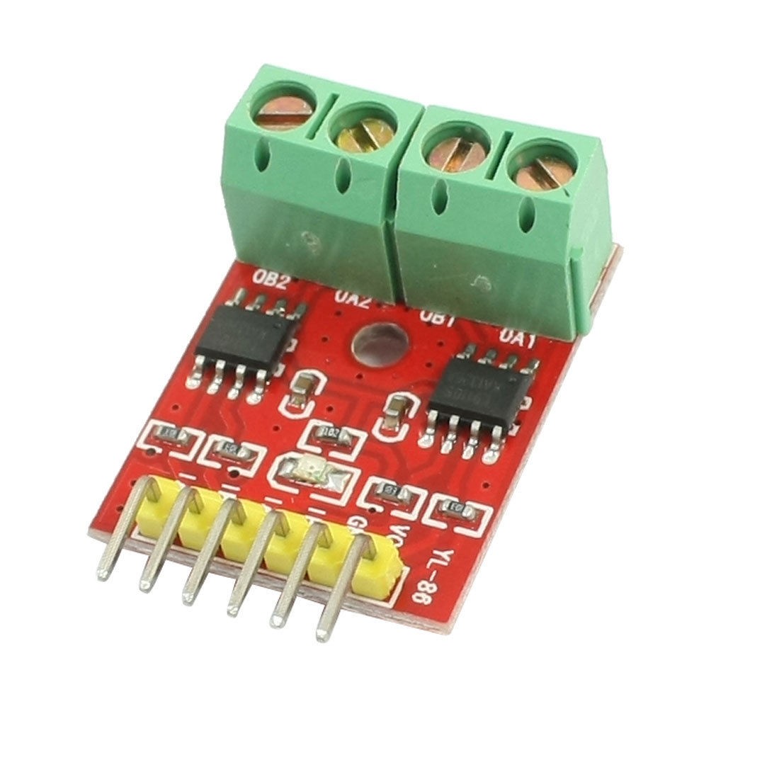 Red Green 2 Channels Motor Driver Module 2.5-12V 0.8A L9110 Chip