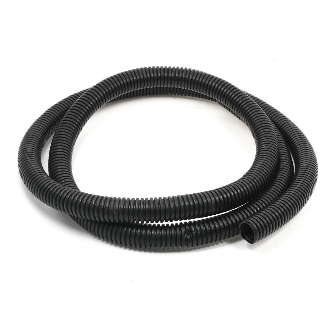 25mm Dia Electric Corrugated Wire Tubing Convoluted Tube Pipe 6.6Ft