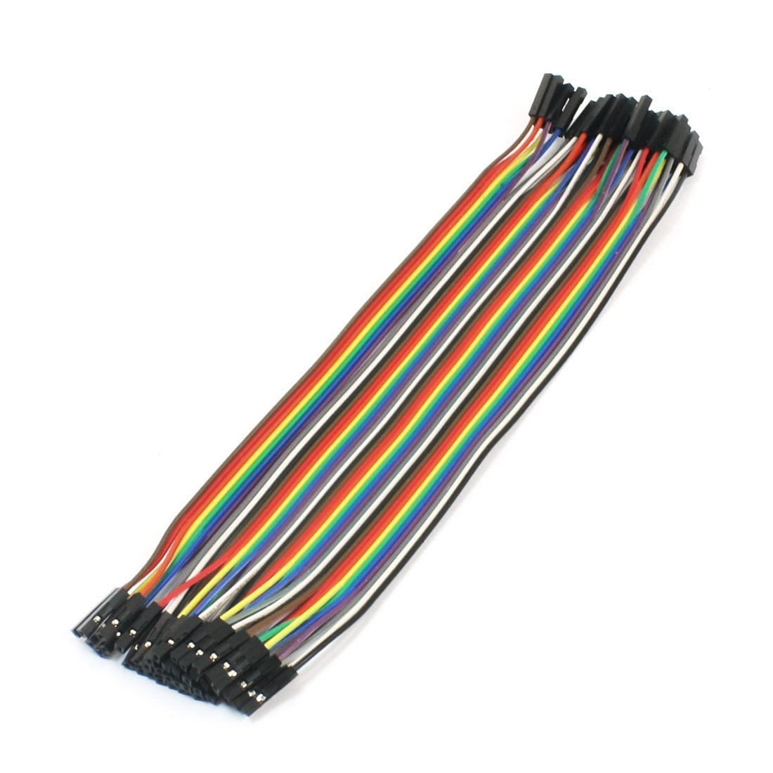 Breadboard Testing Jumper Wire Colorful 20cm 2.54mm 1P-1P 40Pin