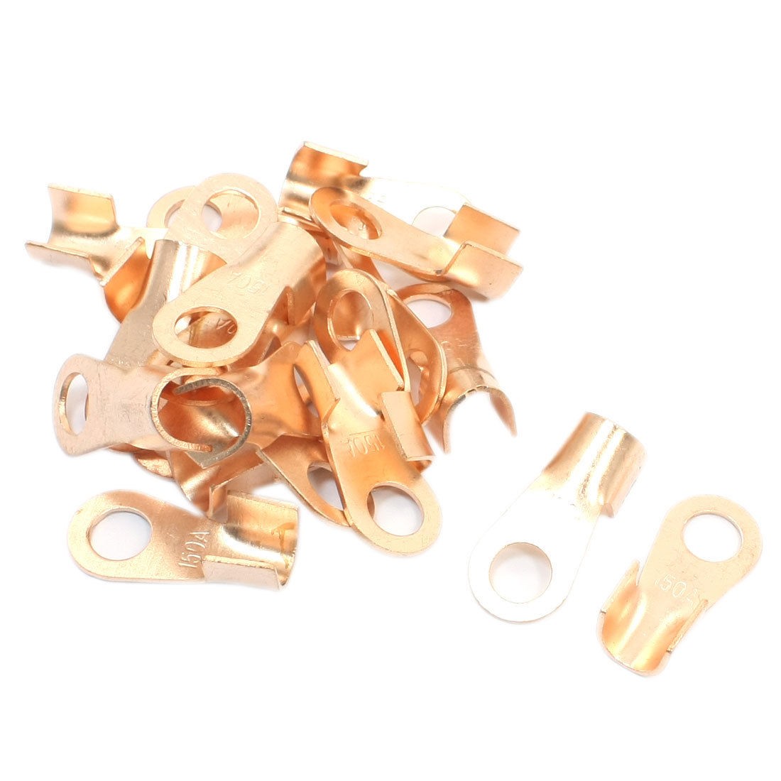 5pcs 150A Ring Tongue Cable Wiring Welding Copper Connector Terminal