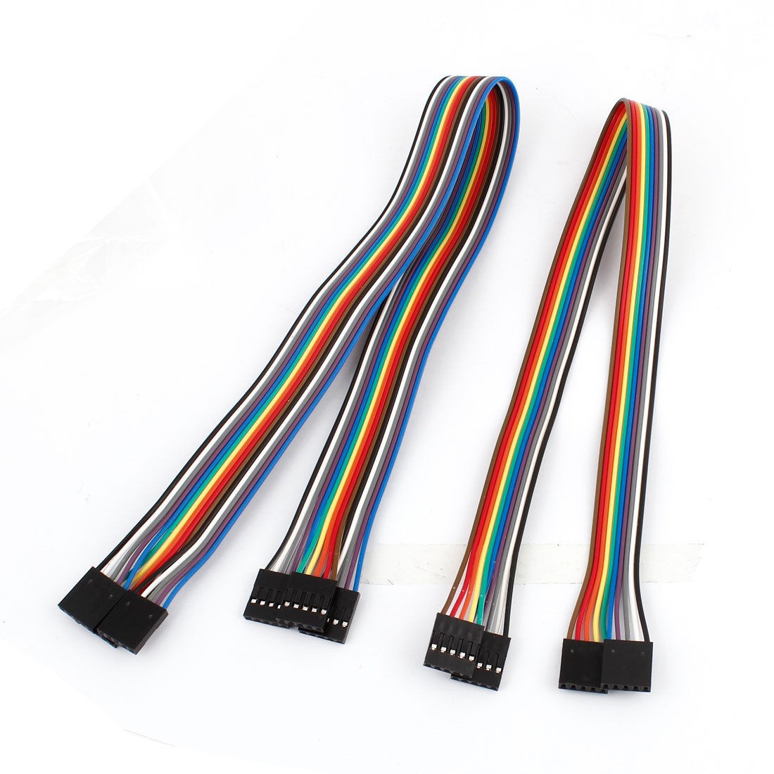 40cm 2.54mm 5 Pin Female to Female F/F Jumper Wire Cable Connector 5 Pcs