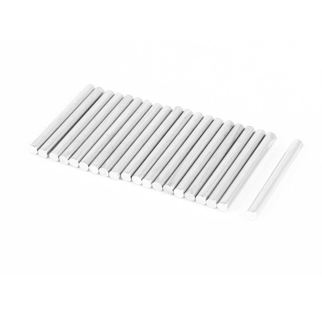 DIY Car Helicopter Model Toy Stainless Steel Round Axles Rod Bar 2.5x25mm 20 Pcs