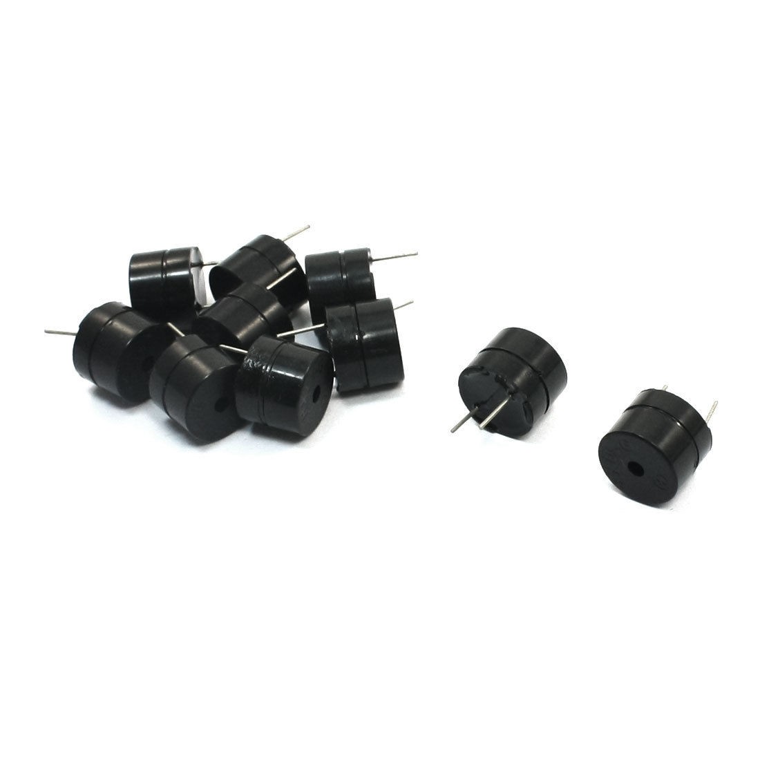 10Pcs 12x9.5mm DC5V 2Pins Active Electromagneti<wbr/>c Fission Buzzers