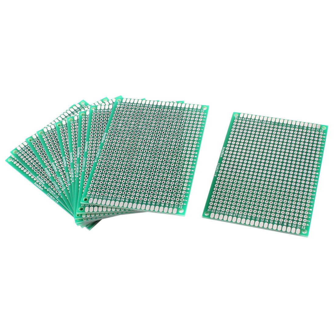 10pcs Double Side Tinned Prototyping PCB Printed Circuit Universal Board 6cmx8cm