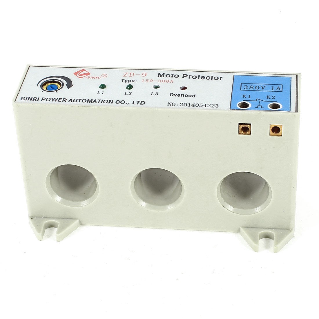 ZD-9 3 Phase 150-300 Ampere Adjustable Current Motor Circuit Protector