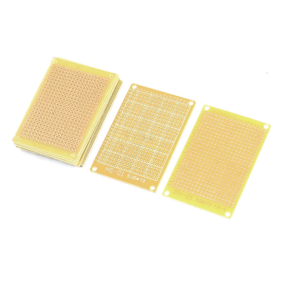 10Pcs DIY Rectangle PCB Board Prototyping Glass Fiber 7cm x 5cm