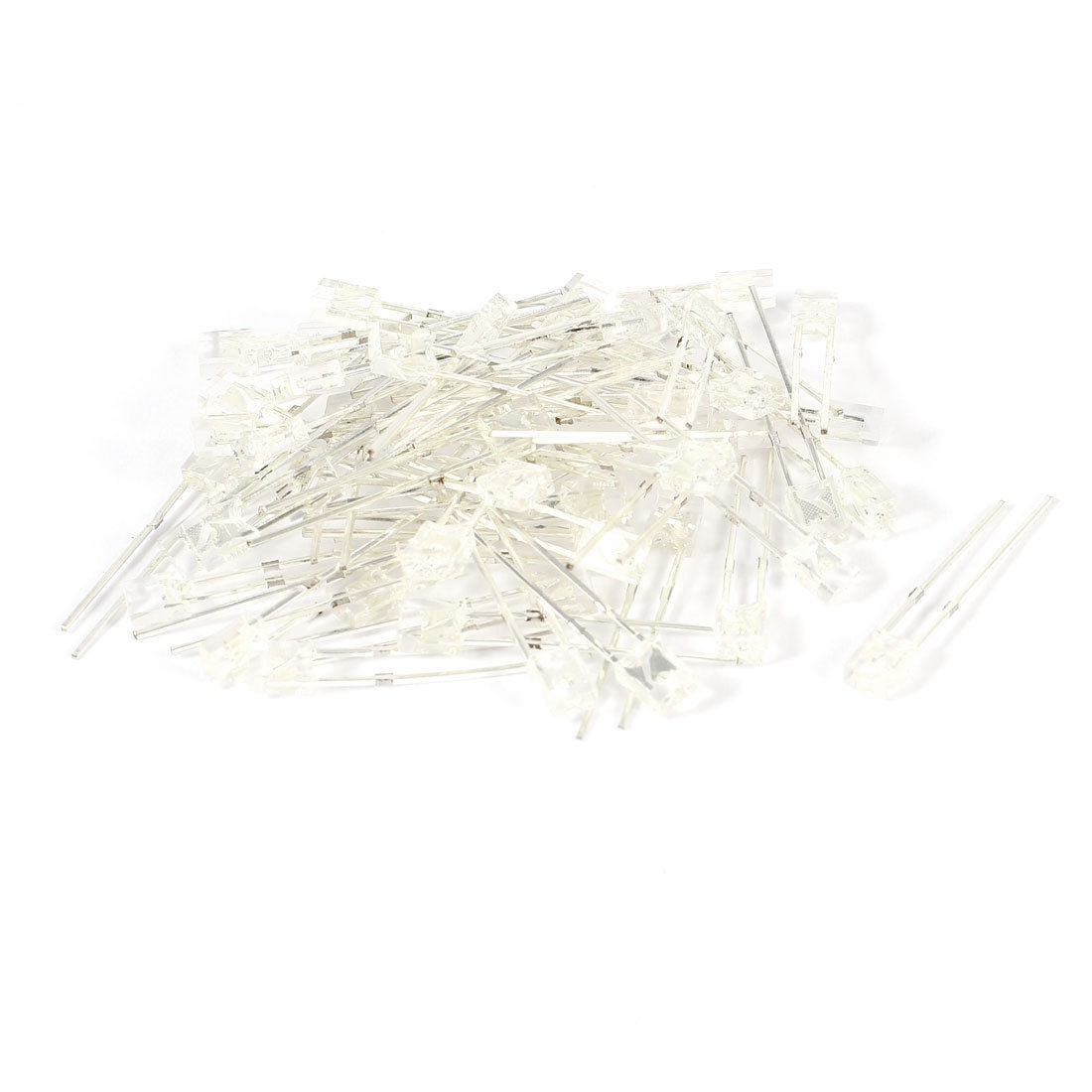 60 Pcs 4mmx3mmx2mm Head Yellow Blue Green LED Light Emitting Diodes DC 1.7-3.0V