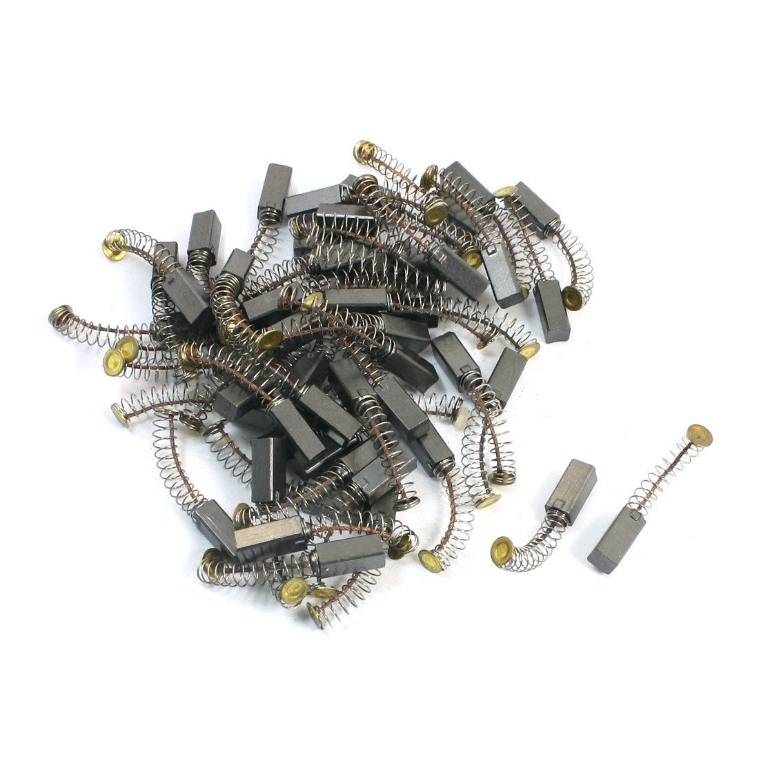 50 Pcs Motor Carbon Brush Replacement 1/4" x 7/32" x 17/32"