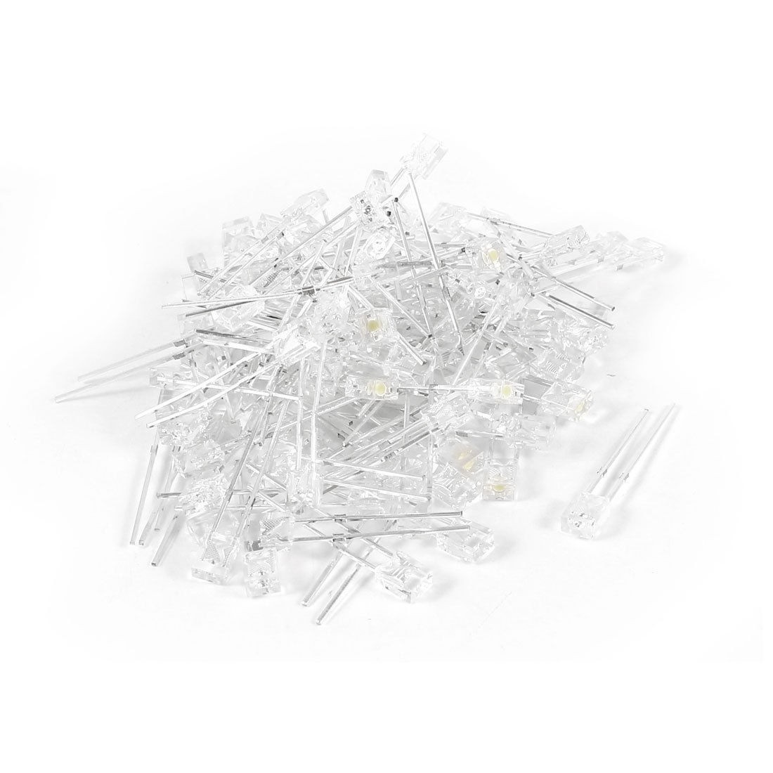 100 Pcs 4mmx3mmx2mm Green Blue Yellow White LED Light Emitting Diode DC 2.5-3.0V
