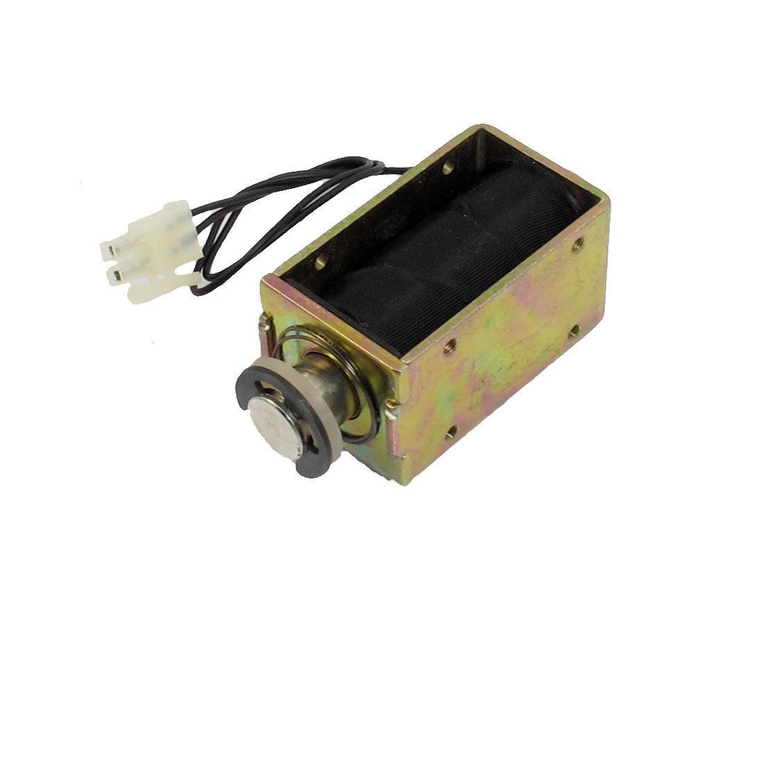 DC 12V 1.71A 700GF 6mm Push Type Solenoid Electromagnet Ikejy