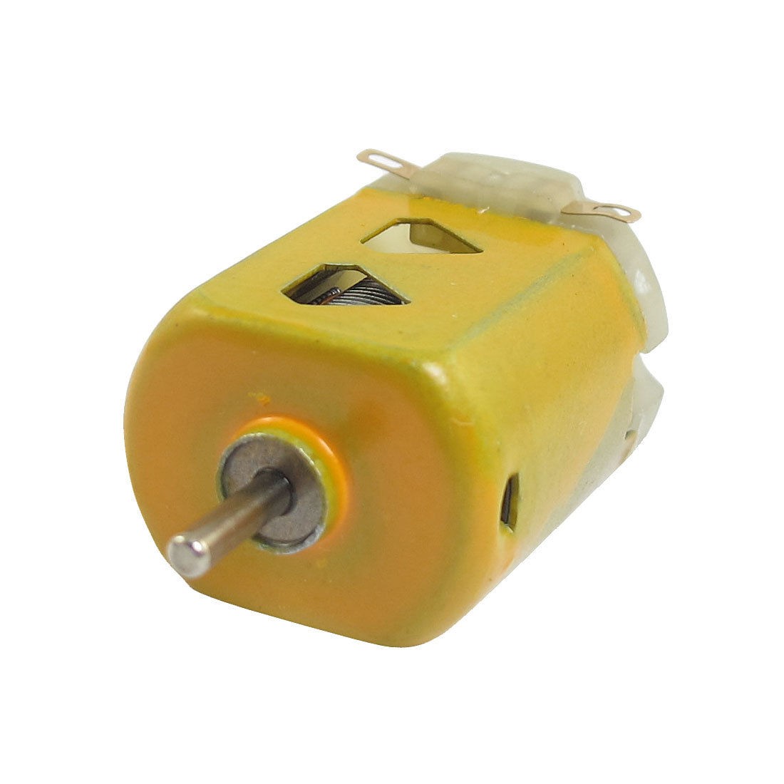 DC 1.5V 400mA 9000RPM Flat Motor 130 Yellow for DIY Robot