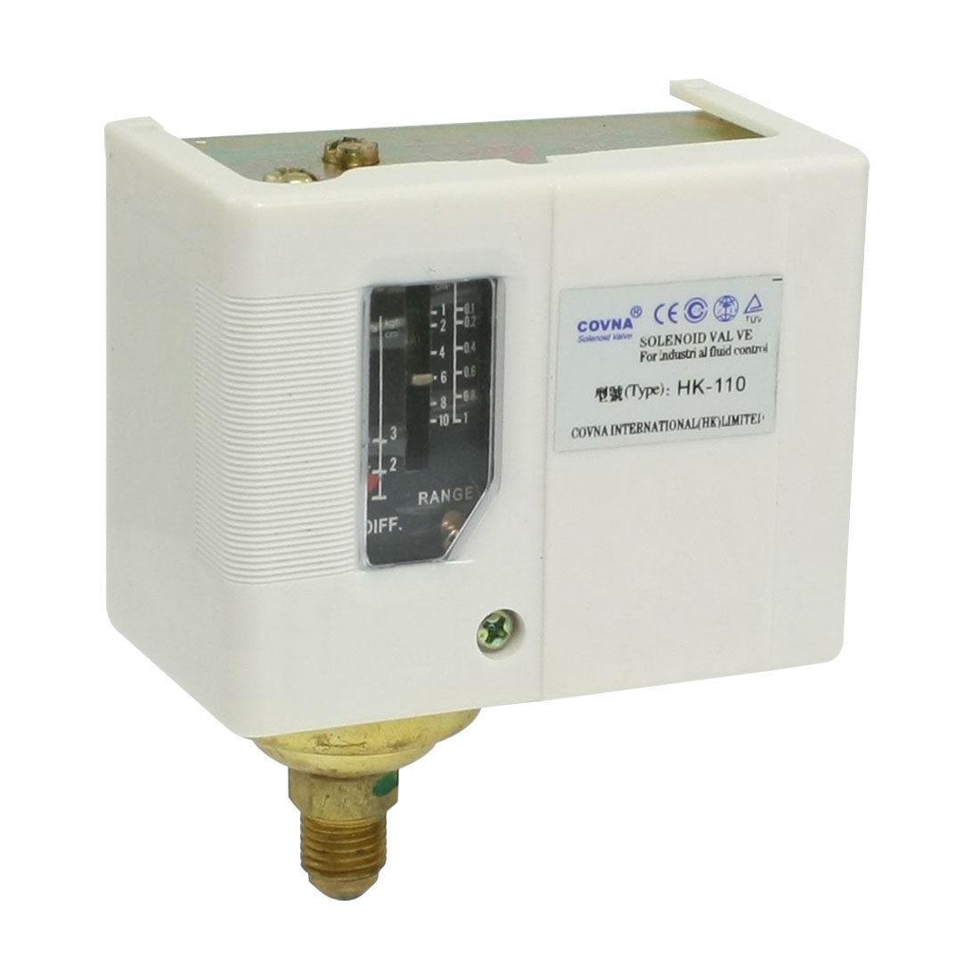 15-140PSI 1-Port Pneumatic Pressure Switch Control Valve for Air Compressor Pump