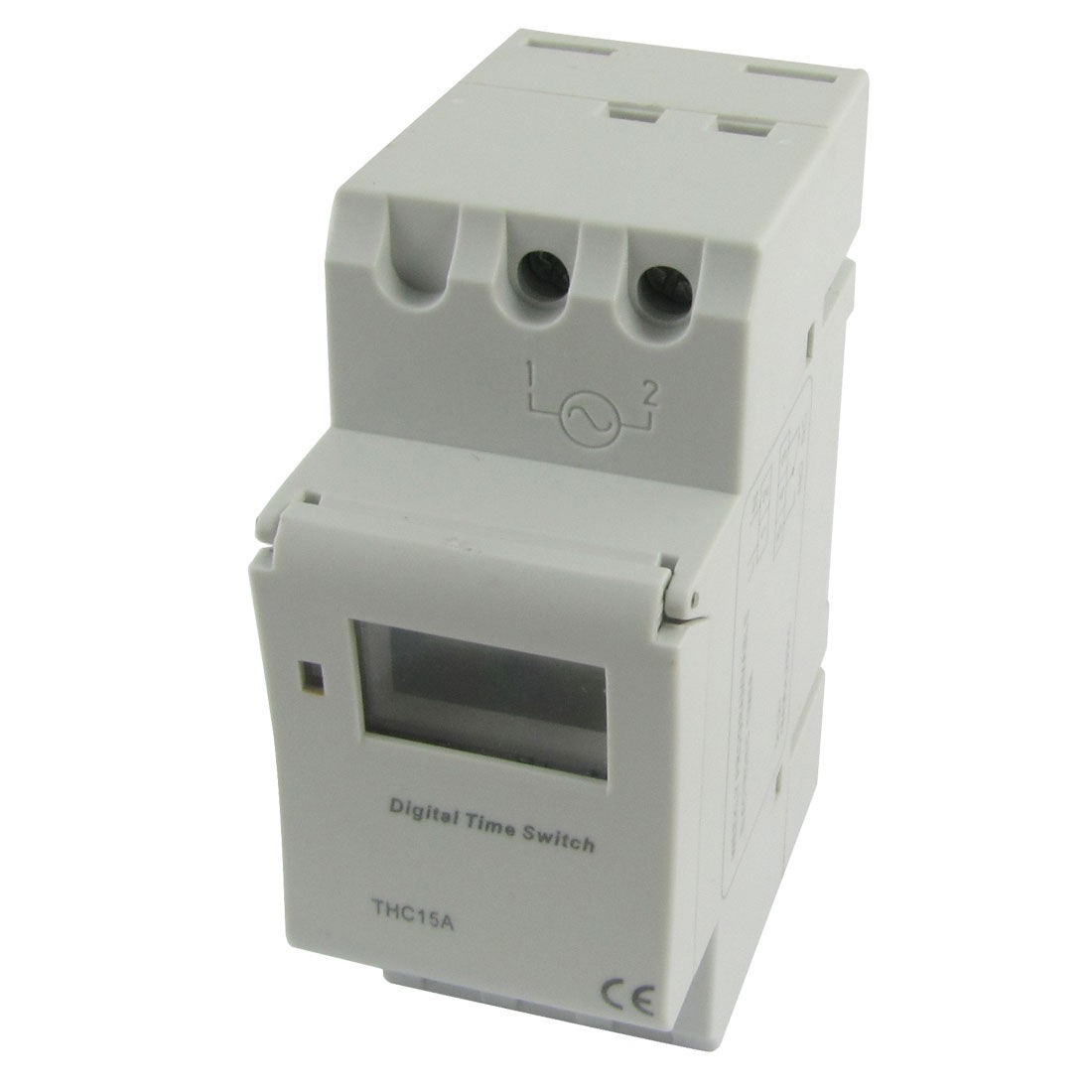 DIN Rail Mounting Weekly Digital Programmable Electronic Timer THC15A DC/AC 12V