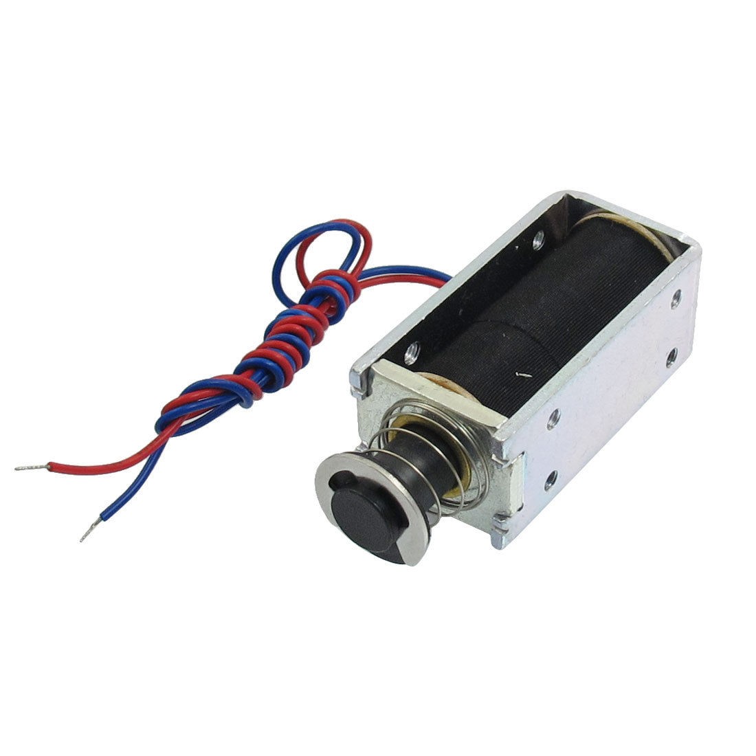 0946S-24D70 DC 24V 5mm Push Type Solenoid Electromagnet w Plunger