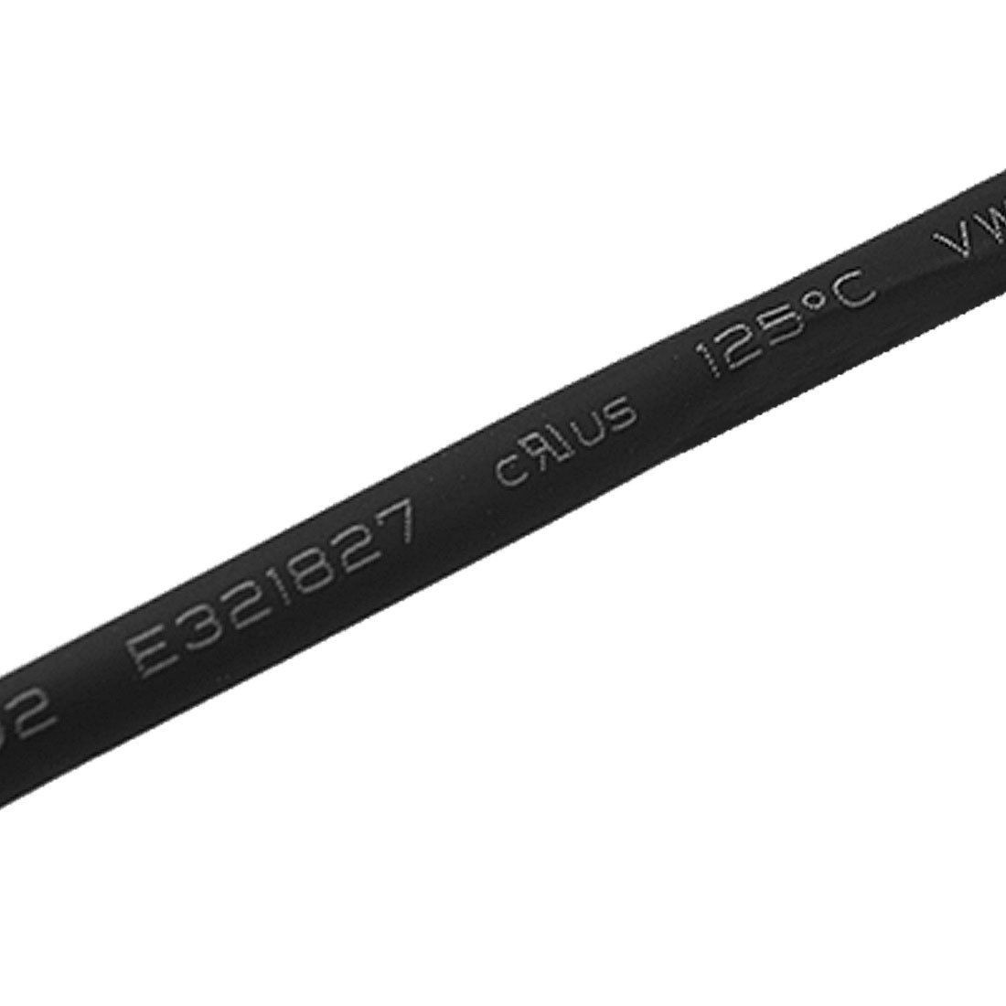 4mm Black Heat Shrinkable Tube Shrink Tubing 3 Meters 9.8ft