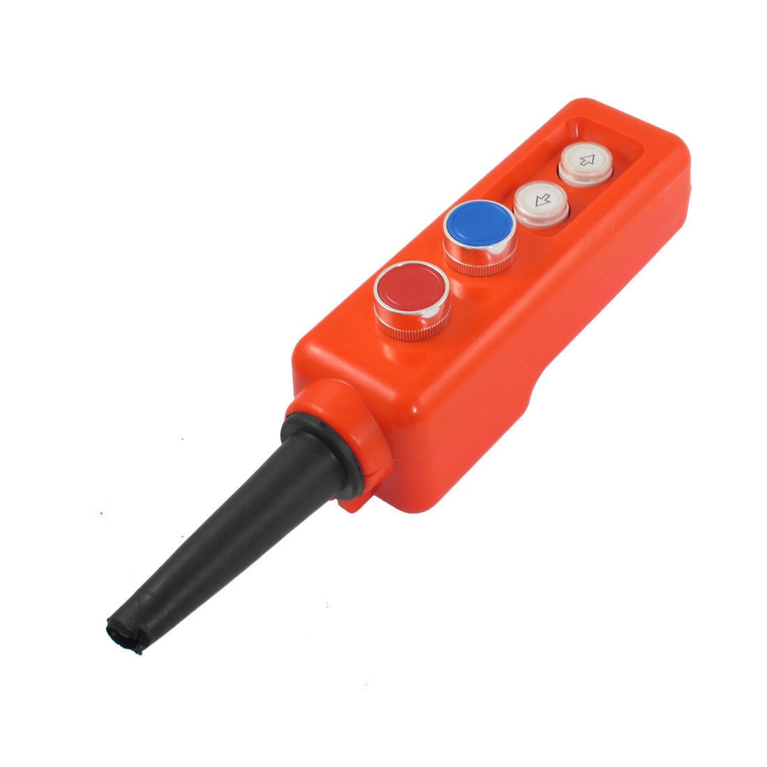 Hoist Red Blue Cap 1NO 1NC Momentary Crane Pushbutton Switch 660V 10A