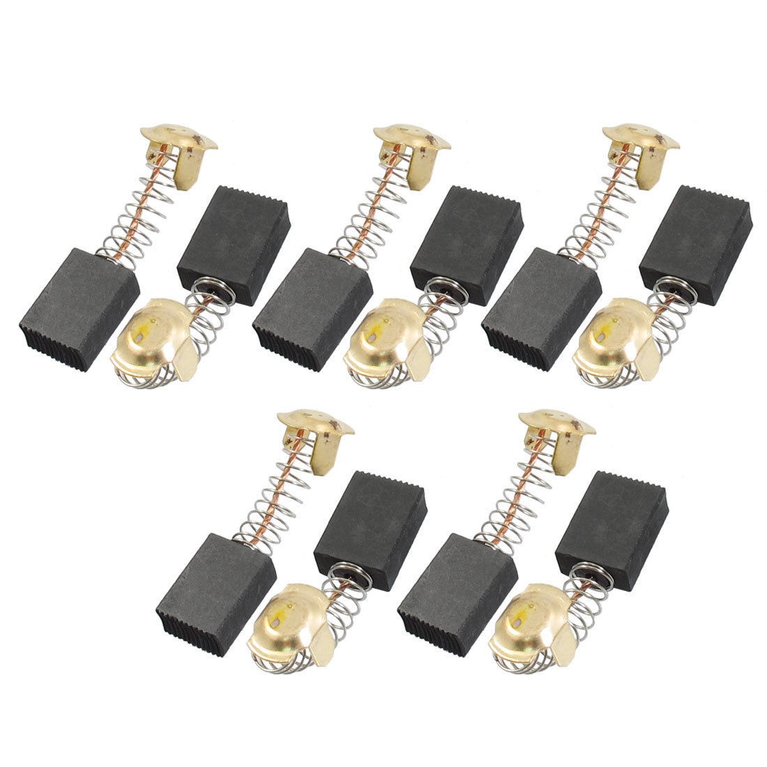 10 Pcs Electric Motor Replacement 5/7" x 33/64" x 3/11" Carbon Brushes