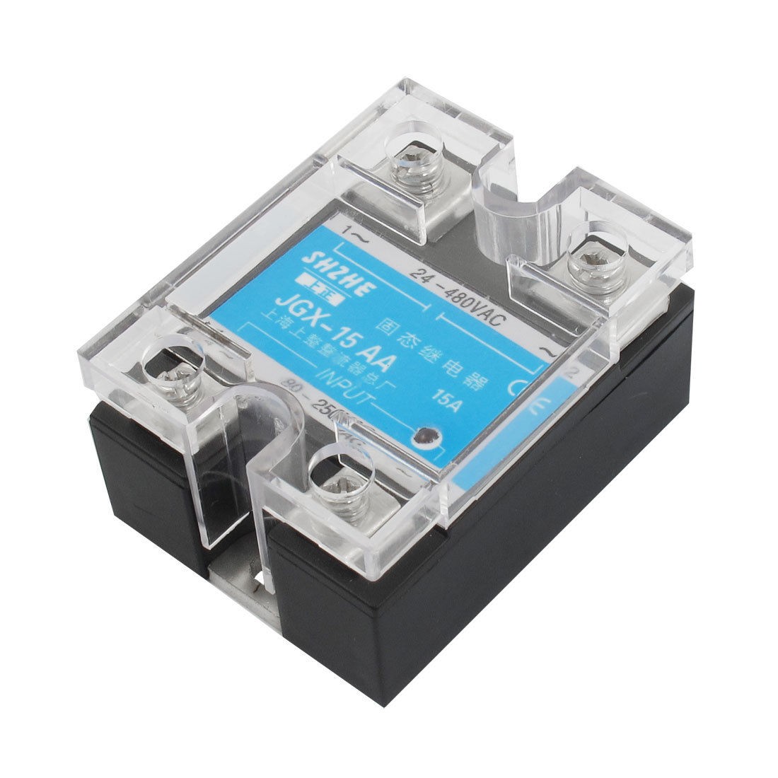 JGX-15AA AC to AC Covered Solid State Module Relay AC 80-250V AC 24-480V