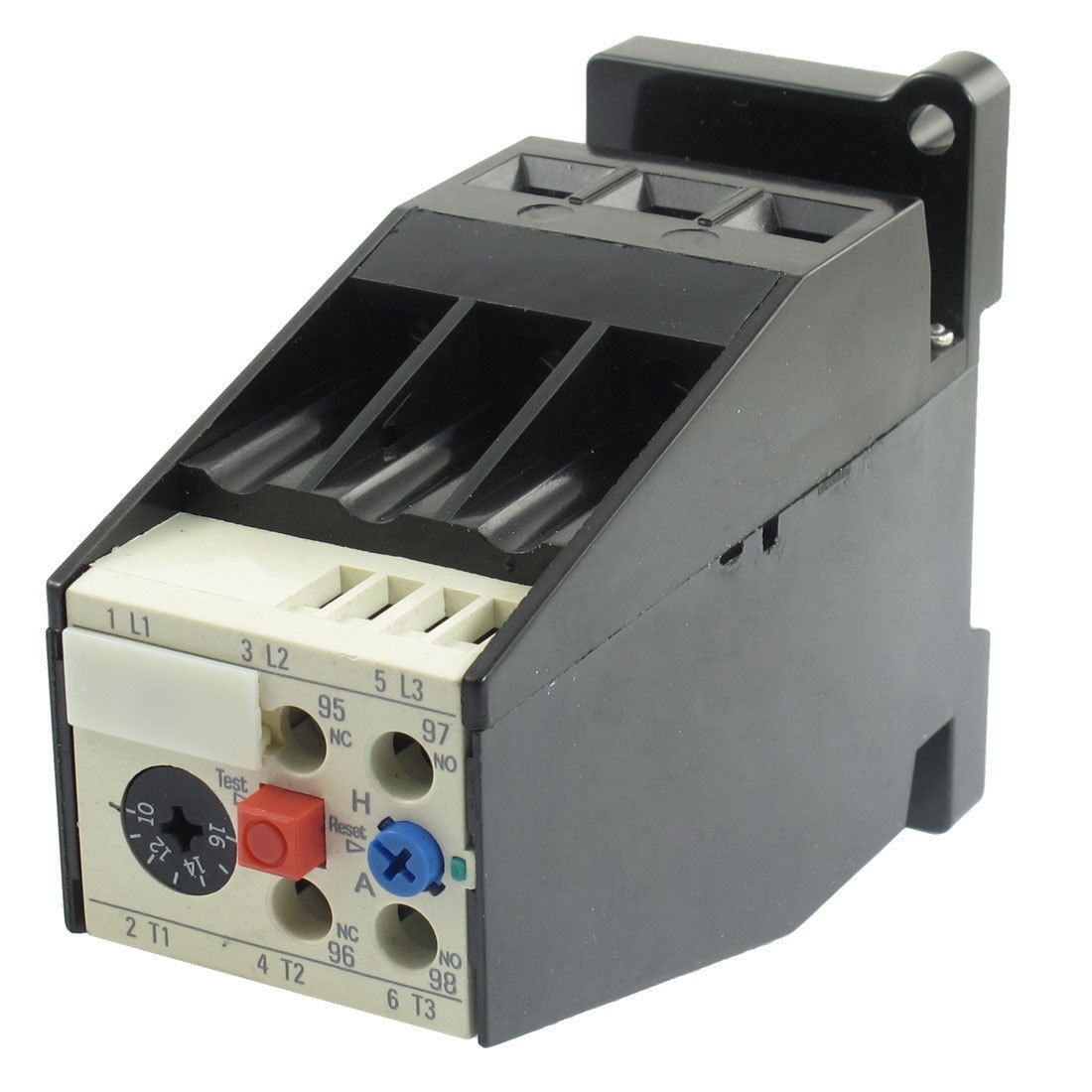 AC 10A - 16A Motor Protection Thermal Overload Relay 1 NO 1 NC
