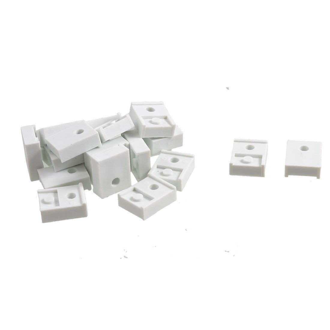 20 Pcs 3.5mm Hole Insulated Transistor Heatsink Cover Spare Parts