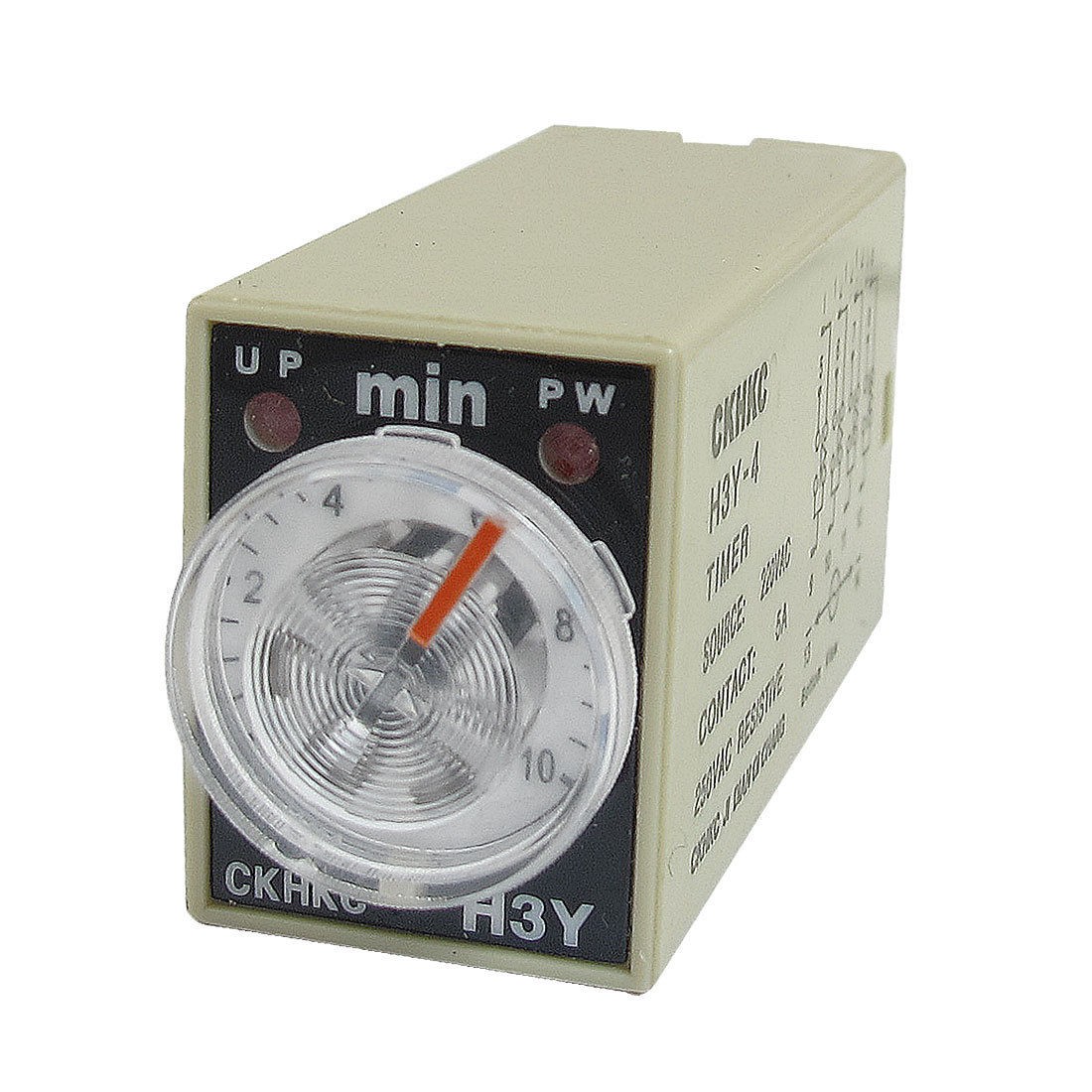 H3Y-4 AC 220V 4PDT 0-10 Minutes 10M 14 Pins Power on Time Delay Relay