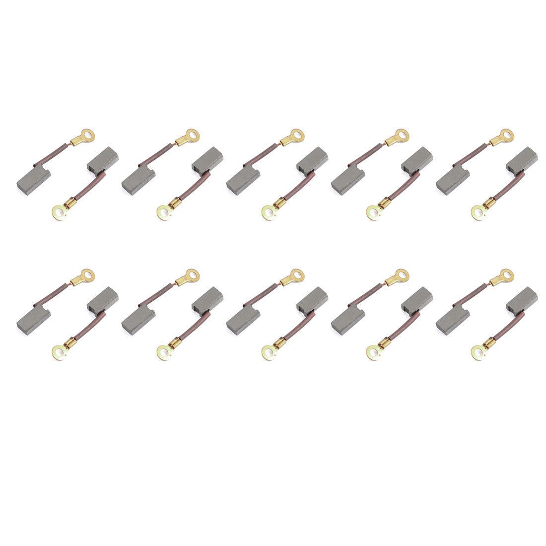 20 Pcs Electric Hammer Motor Carbon Brushes 31/64" x 1/4" x 5/32"