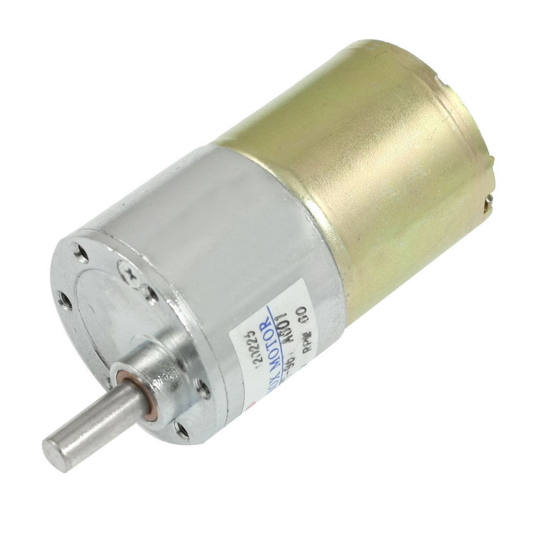 4.32kg.cm Torque 37mm Dia Magnetic Gear Motor 60 RPM 130mA 24V DC