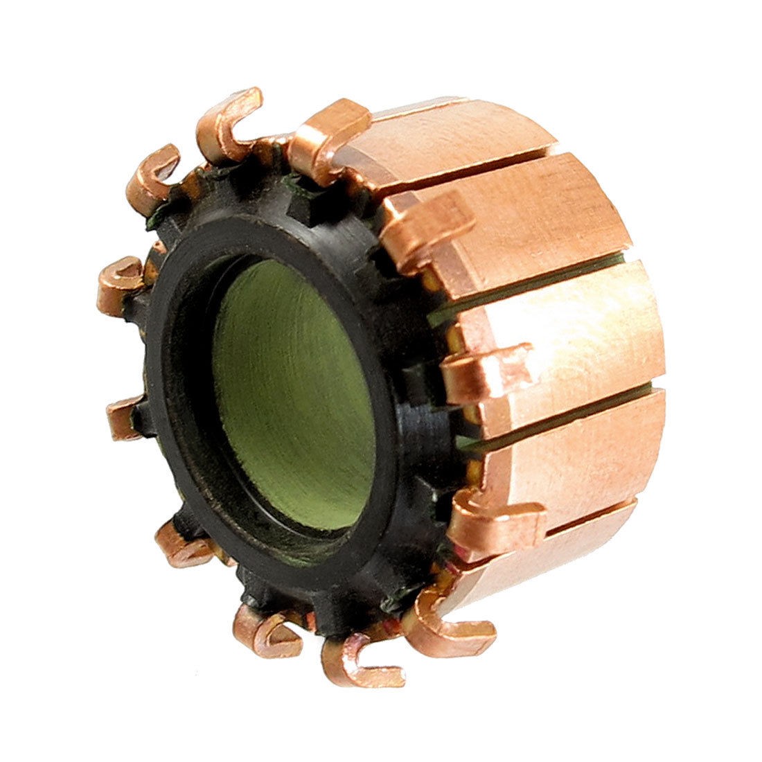 10mm x 18.9mm x 11.7mm 12P Copper Bars Alternator Electric Motor Commutator