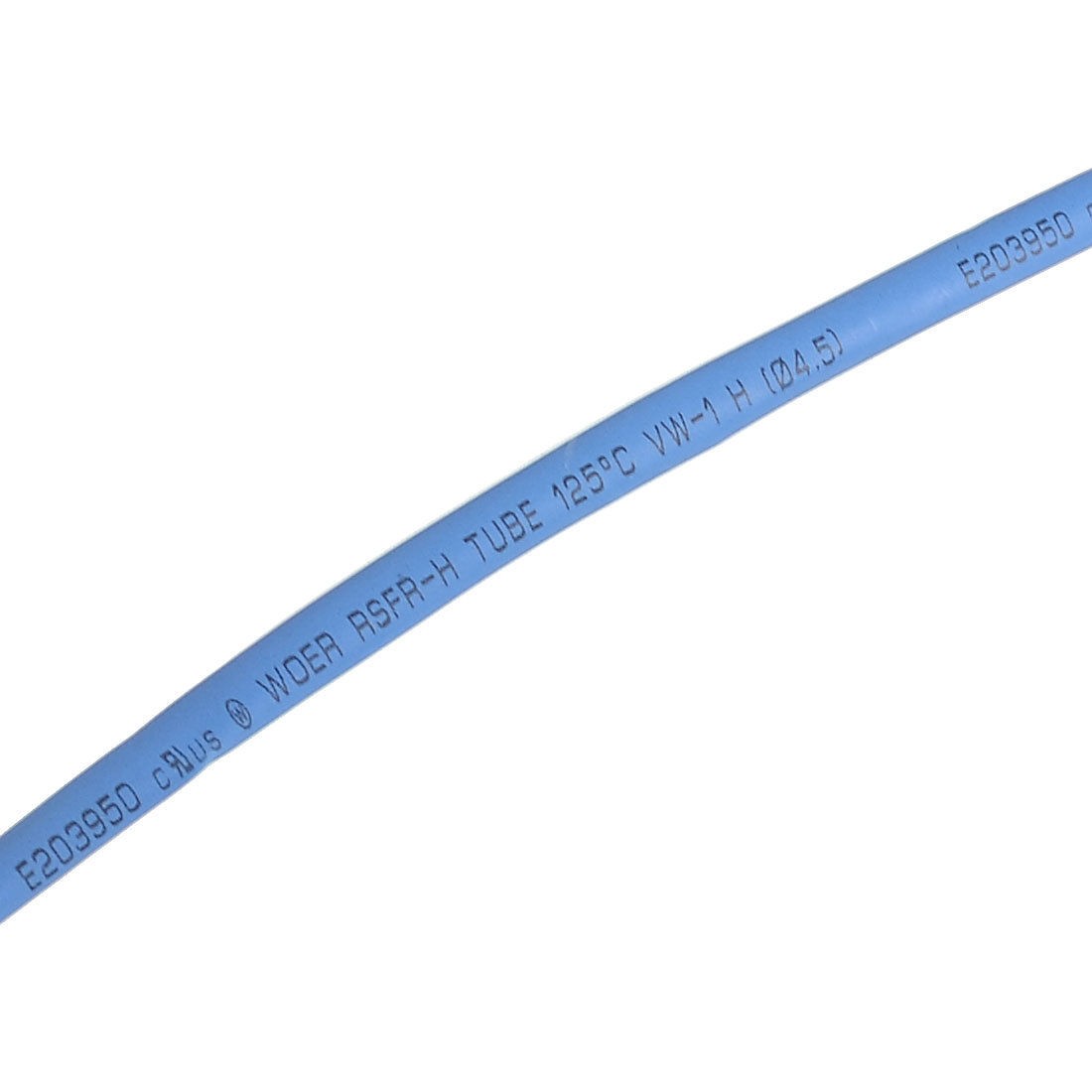 4.5mm 0.177" Blue Heat Shrinkable Tube Shrink Tubing 4M 13.1Ft Length