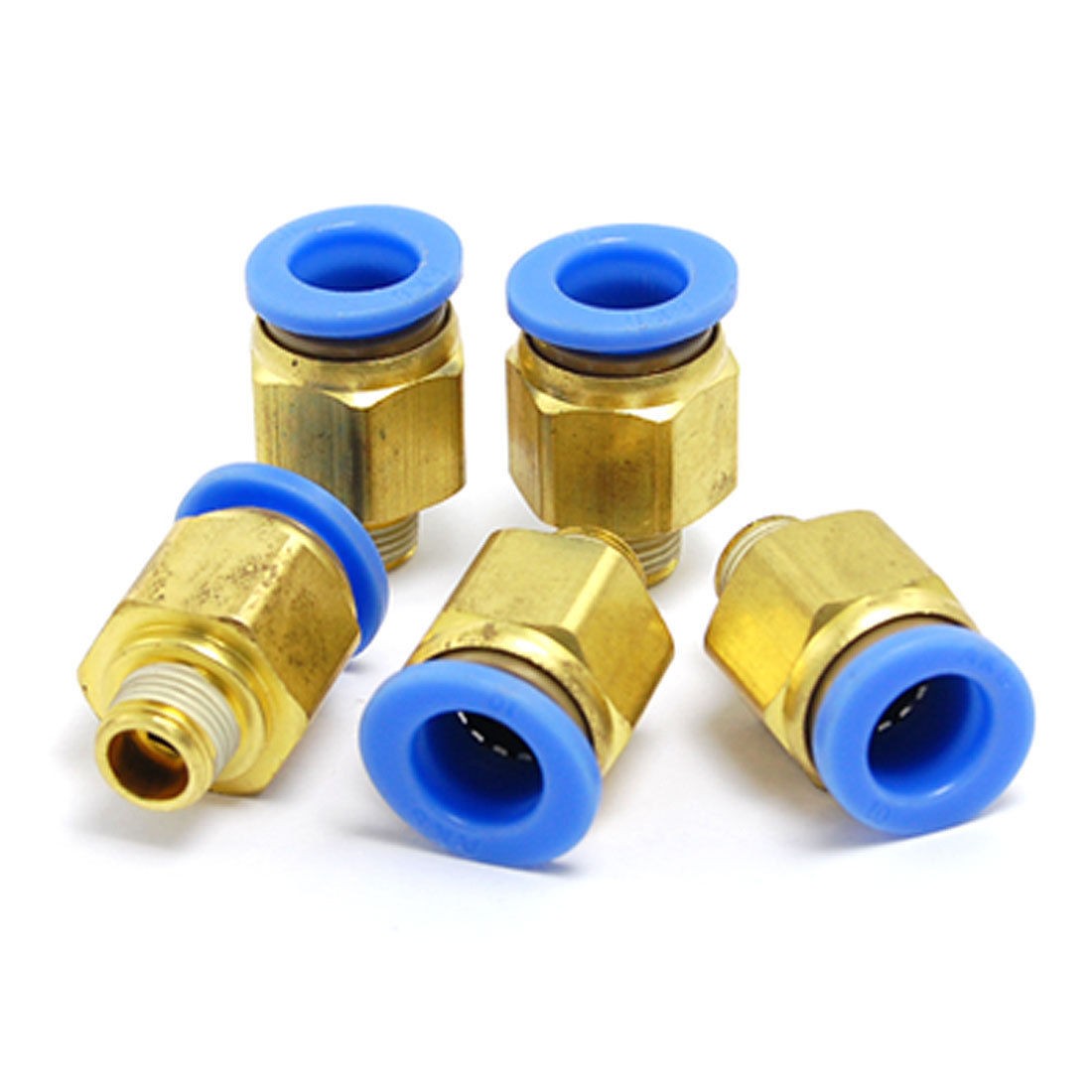 5 Pcs 10mm One Touch to 9mm Thread Quick Joint Fittings