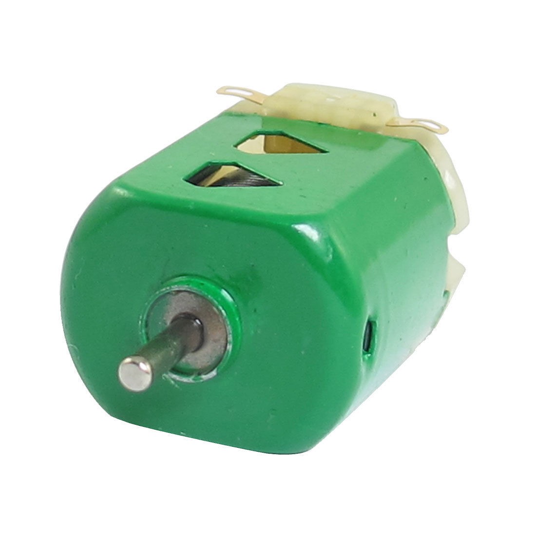 1.5V DC 9000RPM 400mA Green Flat Electric 130 Motor for Four-wheel Car