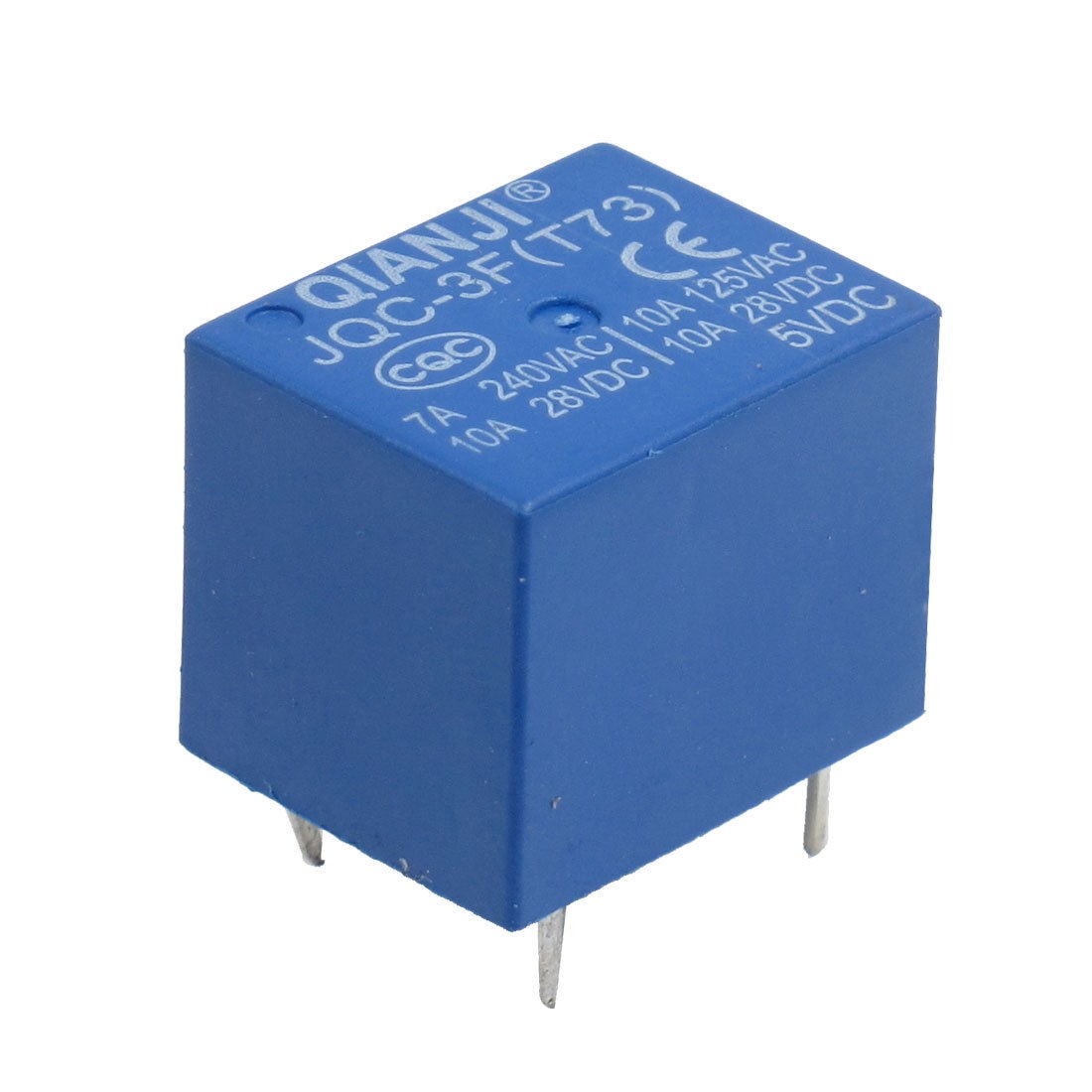 JOC-3F(T73) DC 5V Coil 5 Pin AC 240V/125V DC 28V Power Relay