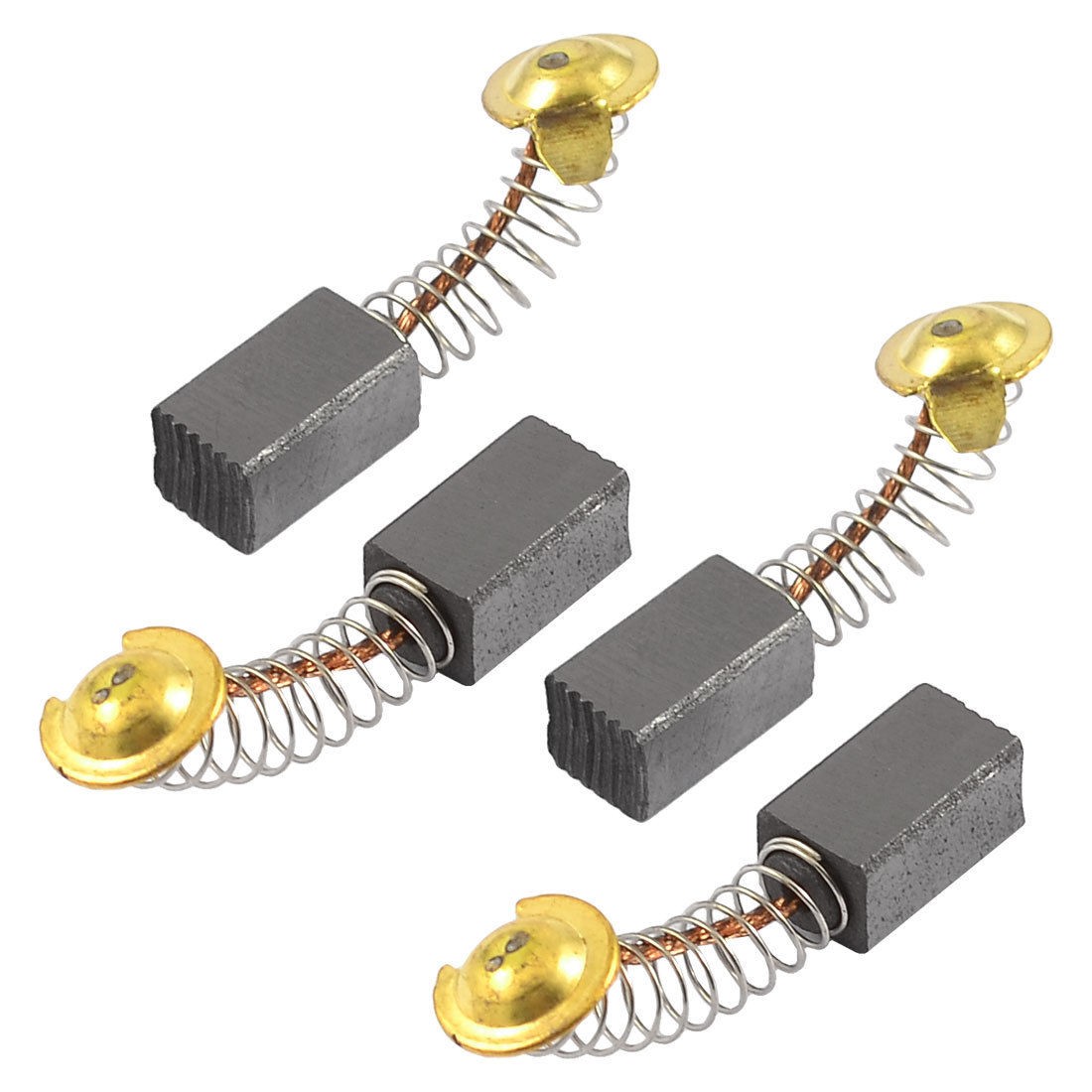 4 Pcs DC Electric Motor 3/11" x 15/32" x 33/64" Carbon Brushes