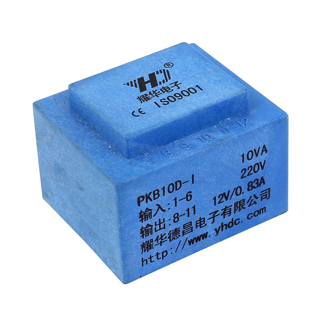 10VA 50/60 Hz Safety Insulated Encapsulated Transformer