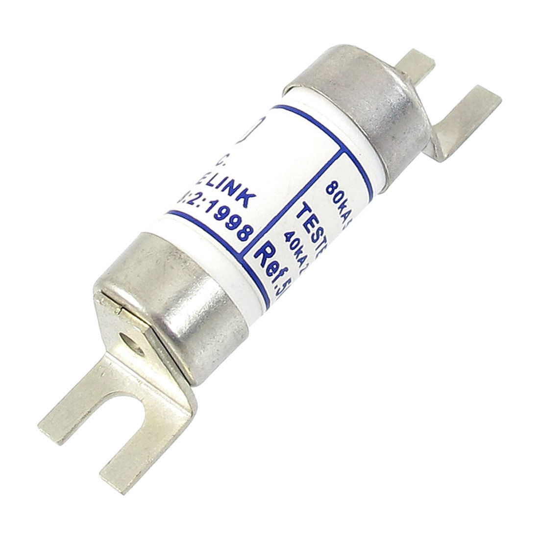 AC 550V/80KA DC 250V/40KA 4A Ceramic Metal Fast Acting Bolt Fuse Link