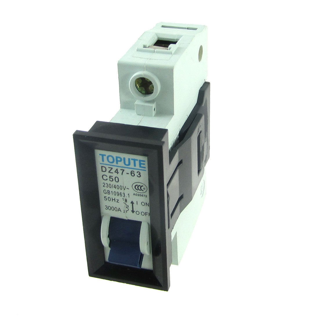 AC 230V 400V 50A 1P Miniature Circuit Breaker DZ47-63 C50