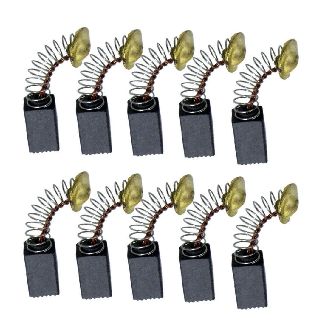 10 Pcs Spring Type Electric Drill Motor Carbon Brushes 1/2" x 7/25" x 15/64"