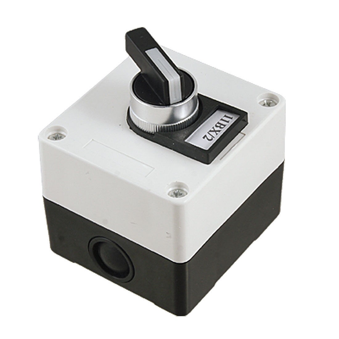 Long Handle 2 Position Rotary Switch Rectangle Station