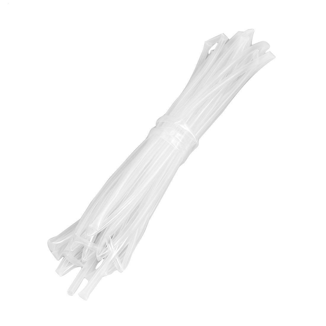 2.5mm Diameter Clear Polyolefin Heat Shrinking Tube 6M 19.7Ft