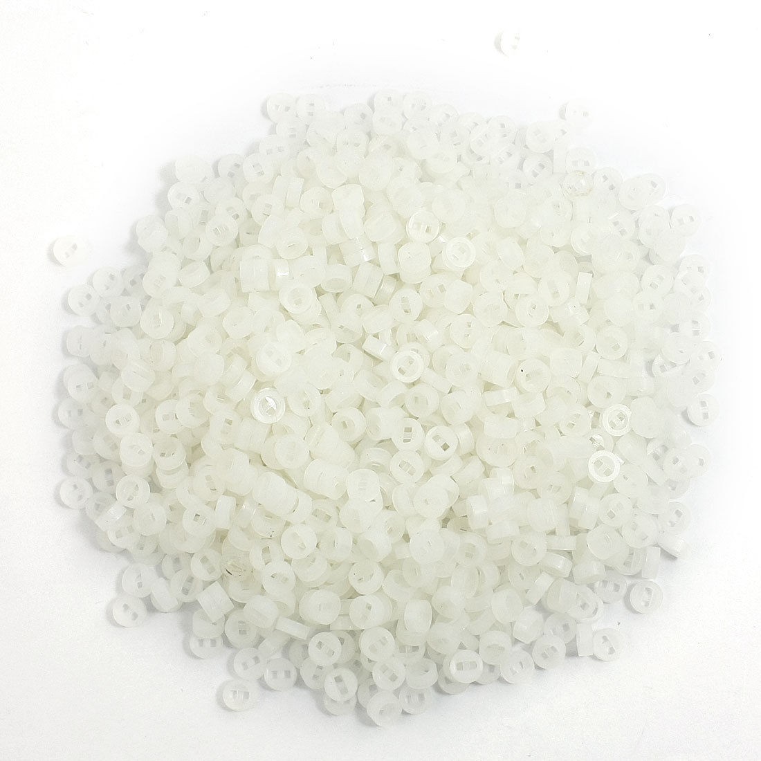 1000 x Nylon PCB Board Mount LED Spacer Support Hood 5mm x 2mm