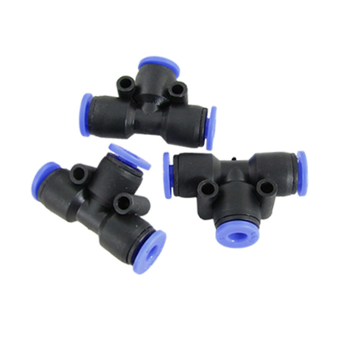 3 Pcs 4mm Push to Connect One Touch Pneumatic Fittings